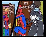 Not Safe For Spidey by Wappah from cartoon spider man white tiger