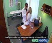 FakeHospital Hot nurse rims her way to a raise from raising doctor nurse sex