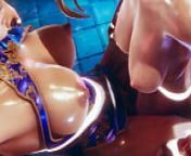 Futa - Street Fighter - Cammy fucks Chun Li - 3D Porn from vinput 3d porn