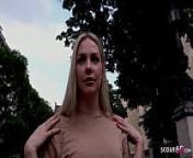 GERMAN SCOUT - FOTO MODEL ANGIE PICKUP AND RAW FUCK AT STREET CASTING JOB from mini scout sex video