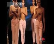 The best topless fashion show, the most exclusive moments of the international runway! from ftv fashion show in topless milan fashion week 1995 nude