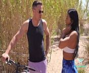 Unknown cyclist fills my pussy with cum outdoors - Mariana Martix - Alberto Blanco - FREE XV from mariana martix amp alberto blanco
