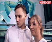 #LETSDOEIT - Aria Logan & Stanley Johnson - These Two Are Having Sexy Time With A Guy Near By from nusrat aria nude hostel g