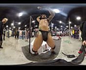 Eddy Danger doing a body tour for the ladies at Exxxotica NJ 2021 in 360 degree VR from convent lady fuk