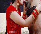 Karva Chauth Special: Newly married priya had First karva chauth sex and had blowjob under the sky from newly maraid first