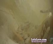 Underwater view of me shaving my pussy... from cotiza billone raspando en live