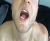 Mouth Fetish - Chris Gummy Bears Part21 Video2 from füstıng bear 21 gay