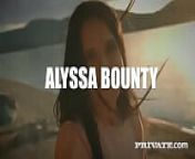 Alyssa Bounty, Sexy and Sensual from teen beautiful out side girl