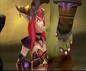 World of Warcraft Porn: Alextraza sucking off Orc from orc anime porn