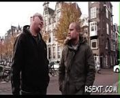 Horny man gets out and explores amsterdam redlight district from xxx and man sex download xxxज