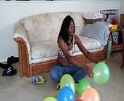 Watch me blow up these balloons from jagee john