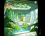 Space Rescue ep 8 - A planta de outro planeta com Peitos, Bunda, Buceta e Cu from a plant