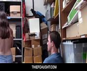 ThiefCaught - Shoplifter Teen Fucked By Security Officer in Front of Her BF - Veronica Valentine from sonam kpoor xxx bf photsny leone fucked video in boy wwxxc