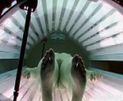 Spy Footage of Teen Girl in Solarium from hidden girls nudi images bathroom