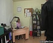 Office sex with nice mature woman from step friend sex