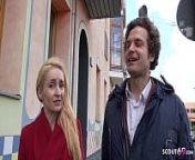 GERMAN SCOUT - ROUGH ANAL FOR SKINNY MILF AT STREET CASTING from public agent money