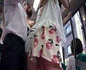 Asian Babes Fuck on The Bus from bus sex japan