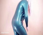 wearing latex rubber (Arya Grander) from arya trisha sex video