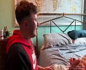 HORNY FILTHY 3 WAY FUCK WITH SEXY ️️FTM CHAV BOY from trans 🏳️‍⚧️ princess bounces on cock full video