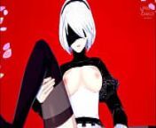 YORHA 2B LOSES HER VIRGINITY - NIER AUTOMATA from yorha 2b loses her virginity nier automata
