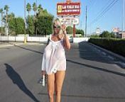 Taking it to the streets starring Kayla Kleevage from public agent anna walker blowjob for money