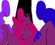 Animated Erotica &quot;Poly Sutra&quot; King Noire feat. Kendal Good from kendal kink