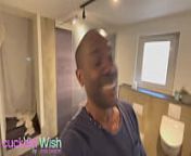 full scene 48 hours in the privacy of a cuckold Melina and Bobby episode 1. from uncut bbmzansi shower hour