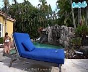 Sexy Amateur JC Wilds Gets Busted Masturbating Then Fucked By Pool Guy from www jc