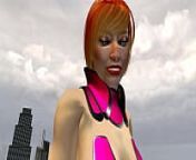 GCR Mara vore video from test animation giantess vore not