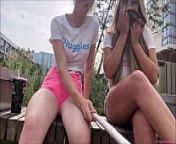 Georgina Phillips Chloe Fame wear nappies at a College Campus! | (March 2022) from campus girl twerk