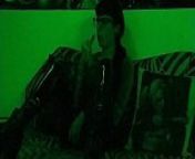 Beth Kinky - Sexy goth domina smoking in green light pt2 HD from ミナシゴ