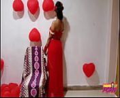 Indian Babe On Valentine Day Seducing Her Lover With Her Hot Big Boobs from tamil sex mms videos