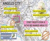 Angeles City, Philippines, Street Prostitution Map, Massage Parlours, Brothels, Whores, Prostitutes from mapas