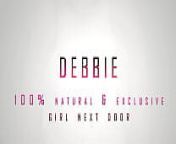 Debbie - Swinging Big Boobs - First video ever from www xxx fat b