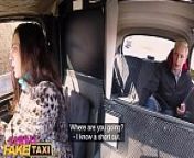 Female Fake Taxi First fare First fuck for Therese Bizarre from taxi fuck in fur