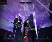 [SKYRIM MOD] Sexy Battle with Durnehviir from player sindu naked sexy