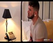 NextDoorRaw Hotel Overbooked! Hot Guys Must Share Bed! from shared hot sex