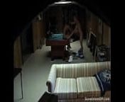 Her Boyfriend and Roomate Caugh on Sex from réal hidden cam