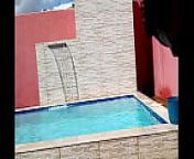 Pantaneiro banhando de piscina from rutina banhando da piscina
