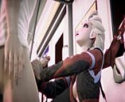 Elsa Cyberpunk 2077 - Frozen porn crossover from non disney crossover avatar