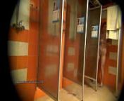 Public shower room with naked Russian babes from spy cam pregnant