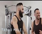 Threesome Bareback Sex In The Gym By Hot Men (Colby Tucker, Max Adonis, Zaddy) - Taboomale from teen sports gay hot sex