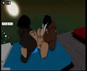 Blonde roblox bunny girl gets passed around by BBC from roblox bunny girl