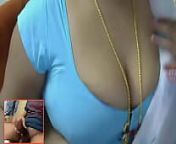 Huge boob aunty cam show from desi indian huge aunty