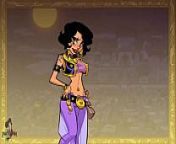 Princess Trainer Gold Edition Uncensored Part 20 from aladdin crossover disney jasmine sex