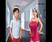 Summertime Saga - Anon watched his step-sister nude body while she take bath and other nude girls from nude sister a