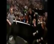 Stephanie McMahon vs Trish Stratus No Way Out 2001. from stephanie mcmahon john cena booty slap