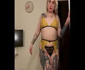 Alina modelista sexy model flirting with a sexy yellow set from karadayi sexs nude models set
