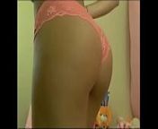 BuztaNut.com - Big Booty in Pink Panties Teasing from china 18 girl xxx