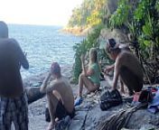 Flagra de atores na praia de nudismo !!! Paty Bumbum - Melissa Alecxander- Alex Lima - taissa winkler- Russo Porn - Bruxo Fire from nudist rus